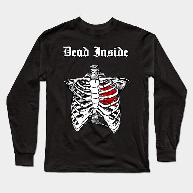 Dead Inside 3 Long Sleeve T-Shirt by DeathAnarchy